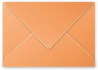 Clairefontaine 5492C Boríték  pollen lc/5 enyvezett narancssárga kép