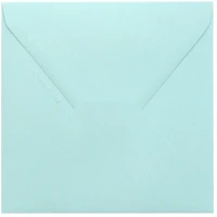 Clairefontaine 5498C Boríték  pollen 14x14 cm enyvezett világoskék kép