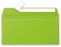 Clairefontaine 5545C Boríték  pollen la/4 szilikonos intenzív zöld kép