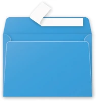 Clairefontaine 5556C Boríték  pollen lc/6 szilikonos türkizkék kép