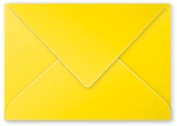 Clairefontaine 5562C Boríték  pollen lc/5 enyvezett napsárga kép