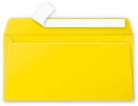 Clairefontaine 5565C Boríték  pollen la/4 szilikonos napsárga kép