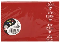 Clairefontaine 5586C Boríték  pollen lc/6 szilikonos intenzív piros kép
