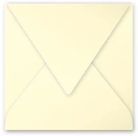 Clairefontaine 5848C Boríték  pollen 14x14 cm enyvezett világos drapp kép