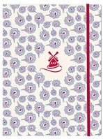 Clairefontaine 812440C Gumis mappa moulin rouge, 24x32cm kép