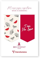 Clairefontaine 812446C Mágneses könyvjelző  moulin rouge, 10,5x15,5cm kép