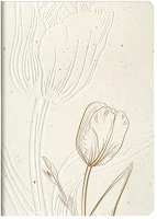 Clairefontaine 813066C Jegyzetfüzet  tulip paper, a/5, textil gerinc, 14,8x21cm, 32 lapos, pontozott kép