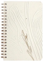 Clairefontaine 813071C Jegyzetfüzet  tulip paper, spirálos, 11x17cm, 50 lapos, pontozott kép