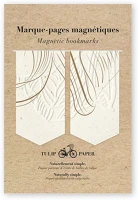 Clairefontaine 813072C Mágneses könyvjelző  tulip paper, 10,5x15,5cm kép