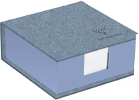 Clairefontaine 83522C Jegyzettömb  jeans & cocoa 11x11x5 cm, 320 lapos kemény fedeles, jeans kép