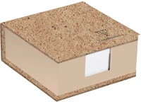 Clairefontaine 83530C Jegyzettömb  jeans & cocoa 11x11x5 cm, 320 lapos kemény fedeles, cocoa kép