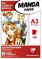 Clairefontaine 94043C Művészeti rajztömb kép