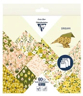 Clairefontaine 95378C Origami  60 lap, 3 méret, tavasz kép