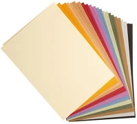 Clairefontaine 960450C Művészeti rajzpapír  tulipe a/4 24 lap 160g vegyes pasztellszínek kép