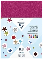Clairefontaine A/4 280G Kreatív kartonpapír  a/4 280g glitteres 10 ív/csomag kép