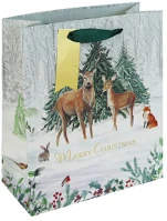 Clairefontaine X-36094-3C Dísztasak /eurowrap 21,5x25,3 cm szarvas kép