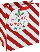 Clairefontaine X-36133-3C Dísztasak /eurowrap 21,5x25,3 cm candy cane kép