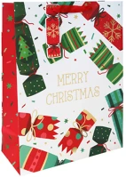 Clairefontaine X-36163-1WC Dísztasak /eurowrap 33x45,5 cm merry christmas fehér kép