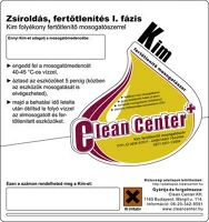 Clean center 1768 Kim i. fázis kísérőmatrica kép