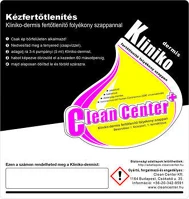 Clean center 2776 Kliniko-dermis kísérőmatrica kép