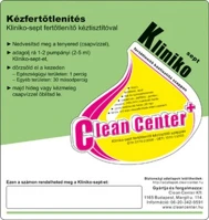 Clean center DA503XSZHT4822 Kliniko-sept kísérőmatrica kép
