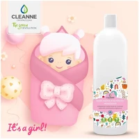 Cleanne 64734 Mosógél 1 liter (20 mosás) fehér és színes ruhákhoz kép