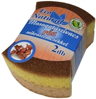 Cleanne H3052614 Kókuszszivacs réz szemcsékkel 2 db/csomag  eco natural kép
