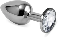 Clear H05LVTOY00204 Rosebud classic metal plug s kép