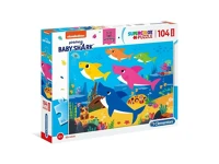 Clementoni 23751 Baby shark maxi puzzle, 104 db (23751)