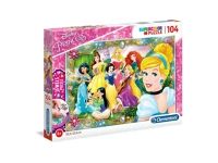 Clementoni 267637 Disney hercegnők 104 db-os ékszer puzzle