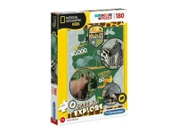 Clementoni 29207 National geographic kids vadvilág expedíció 180 db-os puzzle (29207)