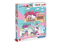 Clementoni 24765 Hello kitty puzzle, 2 x 20 db (24765)