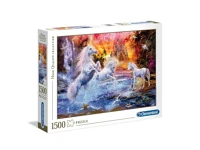 Clementoni 31805 vad 31805 vad unikornisok puzzle, 1500 db