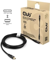 Club 3d 2.1, DP40 kábel - cac-1561 (usb-c to mini displayport kép