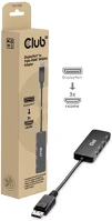 Club 3d 2.1 TO 3XHDMI, 8K60HZ, HDR, HDCP 2.3, HPD átalakító - csv-7330 (displayport kép