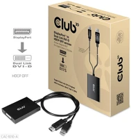 Club 3d 4K30HZ, HDCP ON átalakító - cac-1010 (displayport to dual link dvi-d, aktív kép