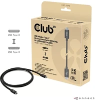 Club 3d 80GBPS, 8K240HZ, 4K540HZ kábel - cac-1570 (usb4 usb-c, 240w pd kép