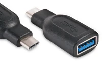 Club 3d CAA-1521 Club3d  usb3.1 type c - usb 3.0 type a adapter - fekete kép