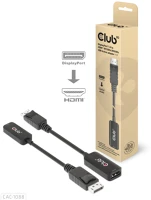 Club 3d CAC-1088 Video átalakító kábel 0,21 m displayport hdmi fekete kép