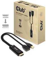 Club 3d 4K60HZ M/F Hdmi - displayport 4k 60hz m/f active adapter kép