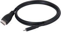Club 3d CAC-1351 Micro hdmi - hdmi (apa - apa) kábel 1m - fekete kép