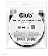 Club 3d CAC-1408 Kab  usb 3.2 type a - micro usb 1m kábel kép