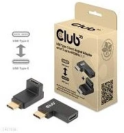 Club 3d TO 4K120HZ M/F Ada  usb type-c gen2 angled adapter set of 2 up to 4k120hz m/f kép