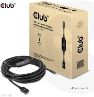 Club 3d CAC-1538 Kábel -  (usb-c gen 1 to usb-a, 5gbps, 10m) kép
