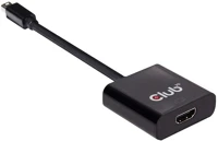 Club 3d CAC-2170 Mini displayport 1.2 to hdmi 2.0 uhd active adapter black kép