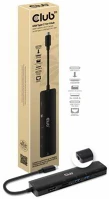 Club 3d 4K60HZ SD TF Club3d usb type c 7in1 hub kép