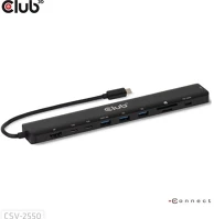 Club 3d CSV-2550 9-port 140w usb-c dokkoló fekete kép