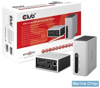 Club 3d CSV-3104D Club3d sensevision usb 3.0 4k uhd mini docking station kép