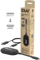 Club 3d HDCP 1.4 & 2.2 átalakító - csv-2570 (usb-c to hdmi vezeték nélkül, 25m hatótáv, fhd kép