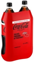 Coca cola 2X1,75 L Üdítőital, szénsavas, 2x1,75 l,  